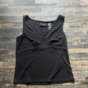 Liz Claiborne Black Sleeveless Tank Top